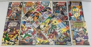 lot 187 image: Misc. Vintage Justice League EUROPE Comics (Sleeved & Boarded)