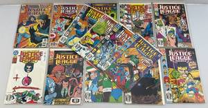lot 190 image: Misc. Vintage Justice League AMERICA  Comics (Sleeved & Boarded)