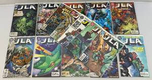 lot 191 image: Misc. Vintage JLA  Comics (Sleeved & Boarded)