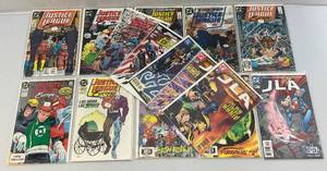 lot 193 image: Misc. Vintage Justice League EUROPE Comics (Sleeved & Boarded)