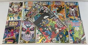 lot 195 image: Misc. Vintage Justice League AMERICA  Comics (Sleeved & Boarded)