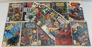 lot 196 image: Misc. Vintage Justice League AMERICA  Comics (Sleeved & Boarded)