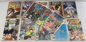 lot 197 image: Misc. Vintage Justice League AMERICA  Comics (Sleeved & Boarded)