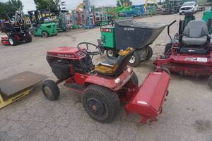 1985 Wheel Horse Model 417-17 Garden Tractor With Rear Tiller Attachment