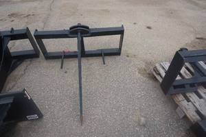 Brand New Made In America Universal Mount Bobcat Skid Loader Skid Steer Round Bale Attachment