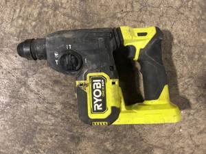 RYOBI ONE HP 18V Brushless Cordless 1 in. SDS-Plus Rotary Hammer Drill (Tool Only) Customer Returns See Pictures