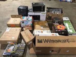Pallet of Assorted Hardware and General Merchandise Various Models and Conditions  Customer Returns See Pictures