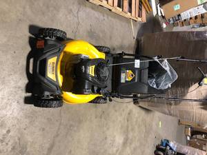 DEWALT 21 in. 150cc Briggs and Stratton 625ex Engine Rear Wheel Drive 2-in-1 Gas Self Propelled Walk Behind Lawn Mower Customer Returns See Pictures