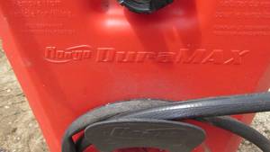lot 7 image: 14 Gallon Fuel Tank On Wheels