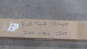 lot 20 image: NIB Fuel Tank Straps for 2000 Chevy 2500