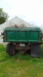 Chevy 70 Dump Truck with 59,000 miles (contents not included in back of truck)