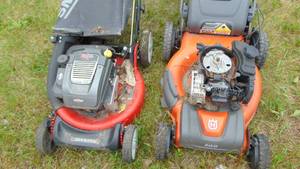 4 Craftsman Push Mowers For Parts or Repair