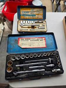 lot 16 image: Pair of Socket Sets - May be missing a piece or two