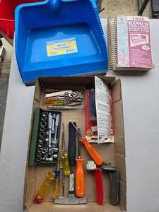 lot 26 image: Screwdrivers, Sockets, Small Hammer and More