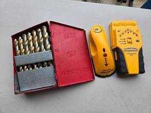 lot 42 image: Drill Bits and Stud Finders