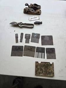 lot 66 image: Vintage Wood Graining Combs, Hand Planes
