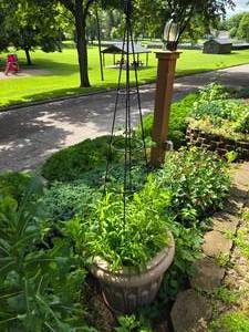 lot 101 image: Lot of 2 Large Heavy Planters