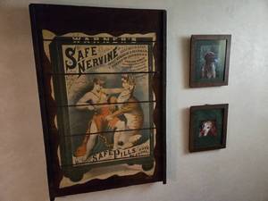 lot 174 image: Warners Safe Nervine Ad Repro, Pics of Dogs