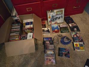 lot 188 image: CDs and Books on Tape