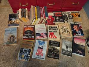lot 190 image: Books - Bill OReilly, Sean Hannity, Pearl Harbor, GIs War and Many More War and Political Related