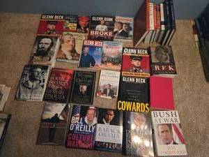 lot 192 image: Books - Many Glenn Beck and Other Political or Government Related Topics