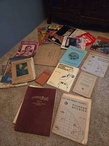 lot 194 image: Lac Qui Parle Pioneer Stories, Montevideo Historical Album, Road Atlases and More