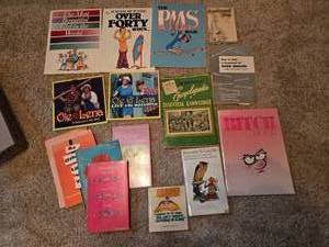 lot 210 image: Lot of Misc. Books - Jokes and Others
