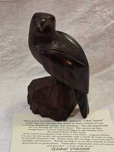 lot 294B image: Hand Carved Eagle