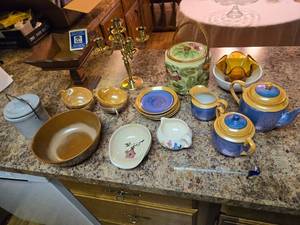 lot 354 image: Tea Set, Serving Dishes and More