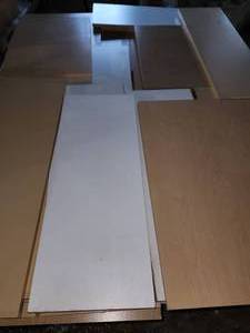 lot 31 image: 200 Cabinet Shelf Boards