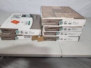 lot 48 image: 6 Boxes (30sqftbox) Bodden Bay Terracotta Peel and Stick Vinyl Tile