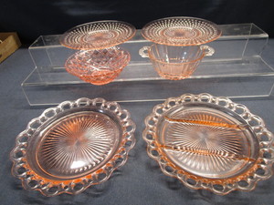 Pink Depression Glass