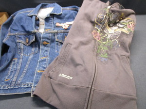 HD Sweatshirt, Jeans Jacket