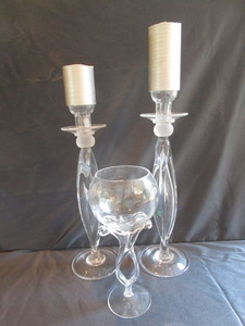 Vase & Candle Stands