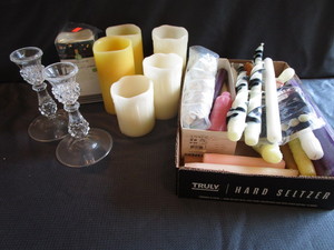 LED Candles, Stands & Tapers