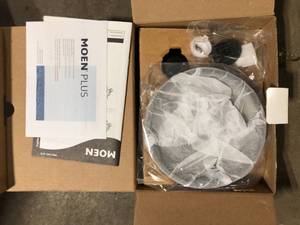 MOEN Banbury Single Handle 1-Spray Tub and Shower Faucet 1.75 GPM in Spot Resist Brushed Nickel  customer return