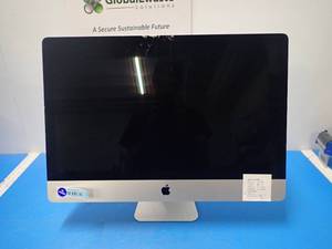 Apple&nbspiMac18,3 A1419 &nbspINTEL CORE I5-7500 3.4 Ghz  16GB DDR4 SDRAM  500GB SSD  Includes IOS and power cable  chips and cracks in screen