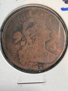 180 ALTERED DATE to 1804 US DRAPED BUST LARGE CENT