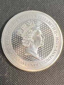 1.25 TROY OZ .999 FINE SILVER GUINEA ROUND
