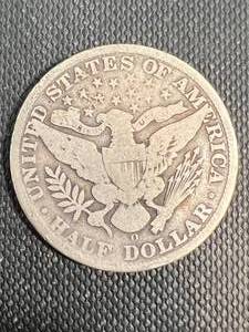 1909-O US BARBER HALF DOLLAR