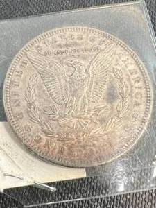 1896 US MORGAN SILVER DOLLAR