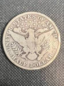 1910 US BARBER HALF DOLLAR