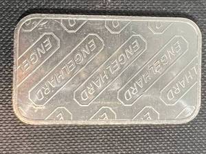 1 TROY OZ .999 FINE SILVER ENGELHARD BAR
