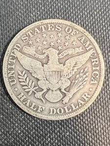 1911 US BARBER HALF DOLLAR