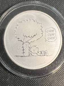 1 TROY OZ .999 FINE SILVER PEANUTS ROUND IN AIRTITE
