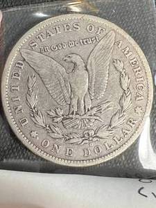 1880-O US MORGAN SILVER DOLLAR