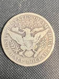 1912 US BARBER HALF DOLLAR