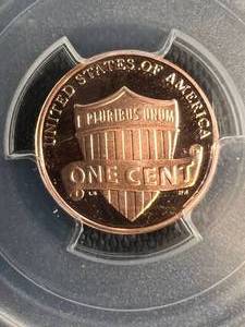 2018-S US SHIELD CENT PCGS PR70RD DCAM