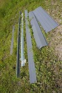 lot 70H image: Assorted Metal - Angle, Roof Cap