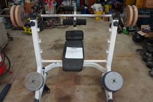 lot 19H image: Impex Powerhouse Club Weight Bench